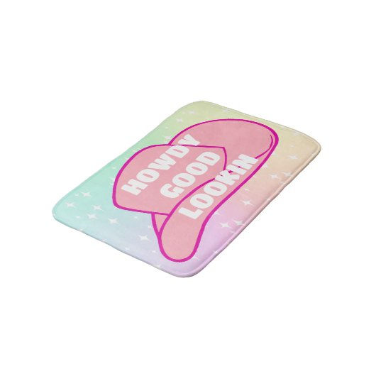 Howdy Goed Uiterlijk Rancher Cowboy Pet Ombre Badmat (Gekanteld)