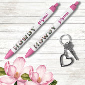 Howdy Gorgood Rustic Chic Floral Zwarte Inkt Pen