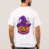 Howdy Halloween dansende cowboy T-shirt (Achterkant)