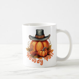 Howdy Herfst - Rustieke herfstvibes Koffiemok