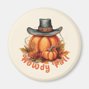 Howdy Herfst - Rustieke herfstvibes Magneet
