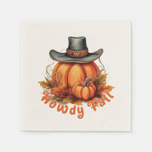 Howdy Herfst - Rustieke herfstvibes Servet