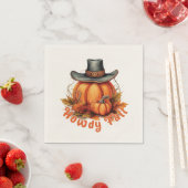 Howdy Herfst - Rustieke herfstvibes Servet (Insitu)