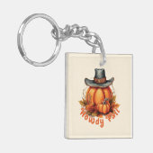 Howdy Herfst - Rustieke herfstvibes Sleutelhanger (Voorkant Links)
