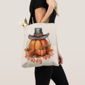 Howdy Herfst - Rustieke herfstvibes Tote Bag (Dichtbij)