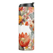 Howdy Herfst succulente Koe Thermosbeker (Gedraaid links)