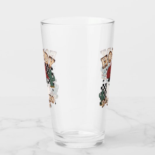 Howdy Ho Ho Santa Glas (Rechts)