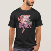 Howdy Honey Cowgirl Retro  Westerne Valentin T-shirt (Voorkant)
