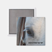 Howdy Horse Magnet (Voorkant / Achterkant)
