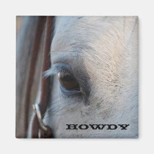 Howdy Horse Magnet