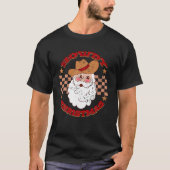 Howdy Howdy Cowboy Sinterklaas Kerstbomen Howdy Ch T-shirt (Voorkant)