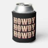 Howdy Howdy Howdy Blikjeskoeler (Blikje Achterkant)