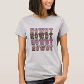 Howdy Howdy Howdy Womens T-Shirt (Voorkant)