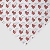 HOwdy HOwdy Kerstmis Cowboy Boots Tissuepapier (Detail)