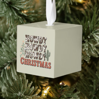 Howdy Howdy Kerstmis Familie Kerstfeest Gift Decoratie