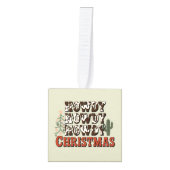 Howdy Howdy Kerstmis Familie Kerstfeest Gift Decoratie (Voorkant)