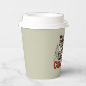 Howdy Howdy Kerstmis Familie Kerstfeest Gift Papieren Bekers (Rechts)