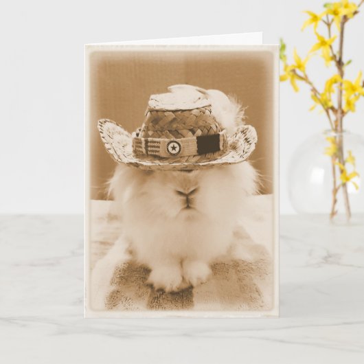 "Howdy!" Kaart (Gele Bloem)