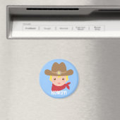 Howdy, Leuke Cowboy voor kleine jongens Magneet (Insitu (Vaatwasser))