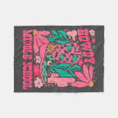 Howdy Middle School Western Girl Country Rodeo Nk  Fleece Deken (Voorkant (Horizontaal))