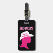 Howdy Nashville Bachelorette Bagagelabel (Voorkant verticaal)