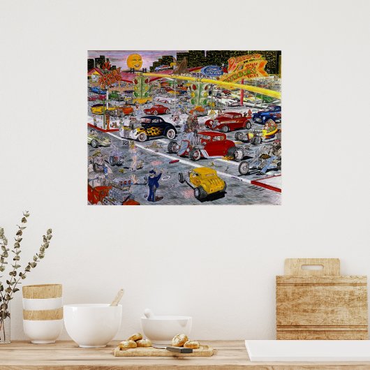 Howdy Pard Poster (Keuken)