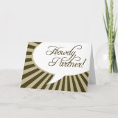 Howdy, Partner! : grappige toespraakbel (Voorkant)