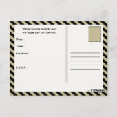 Howdy, partner! : zeepbel in de strip briefkaart (Achterkant)