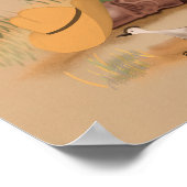 Howdy Partners Wild West Welcome Sign Poster (Hoek)