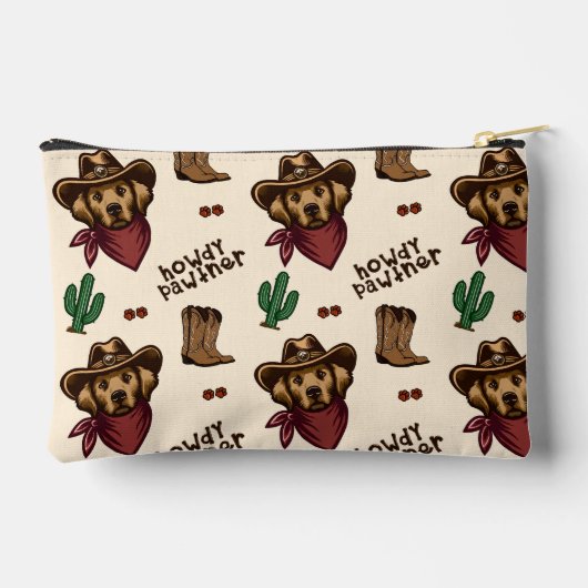 Howdy Pawtner Accessoire Bag - Small Etui (Achterkant)