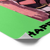 HOWDY PILGRIM THANKSGIVING DAY POSTER (Hoek)