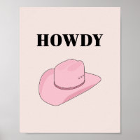 Howdy Pink Cowboy Pet