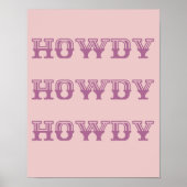 Howdy poster (Voorkant)