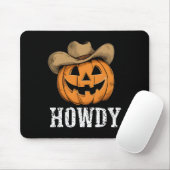 Howdy Pumpkin Cowboy Western Muismat (Met muis)