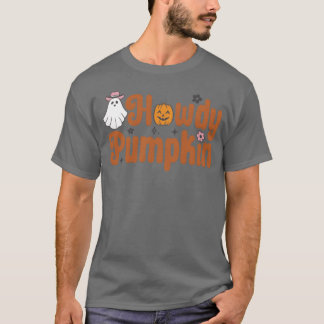 Howdy Pumpkin Halloween meisje T-shirt