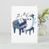 Howdy Pumpkin 🎃👻 Spookachtige & Schattigee Hallo Kaart (Staand voorkant)