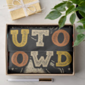 Howdy Putos Funny Skull Retro Tissuepapier (Geschenk)