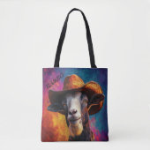 Howdy Rambo the Ram With a Side of Sass Tote Bag (Voorkant)