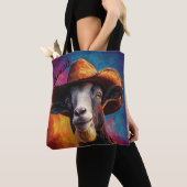 Howdy Rambo the Ram With a Side of Sass Tote Bag (Dichtbij)