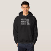 Howdy Rodeo Boots Western land Zuid Hoodie (Voorkant volledig)