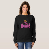 Howdy Rodeo Western land Zuid-Cowgi Trui (Voorkant volledig)