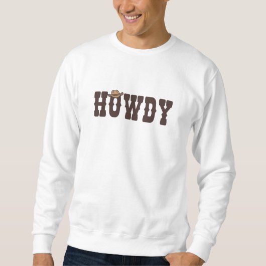 Howdy Rodeo Western Land Zuid Trui (Voorkant)