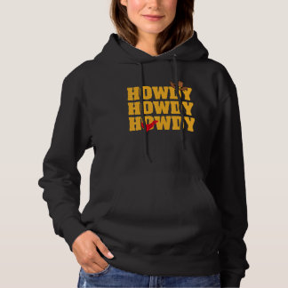 Howdy Rodeo Western Retro  land Zuid Hoodie