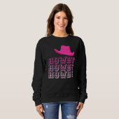 Howdy Rodeo Western Retro land Zuid Trui (Voorkant volledig)