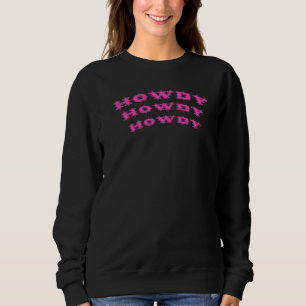 Howdy Rodeo Western Retro land Zuid Trui