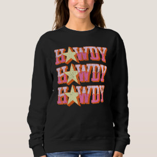 Howdy Rodeo Western Retro land Zuid Trui