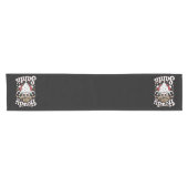 Howdy Santa Western Cowboy Rodeo kerstcadeau Korte Tafelloper (Horizontaal)