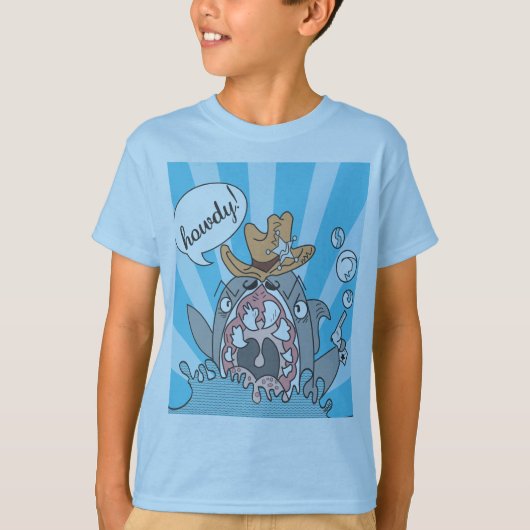 Howdy Shark Shirt (Voorkant)