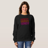 Howdy Space Cowgirl Trui (Voorkant volledig)