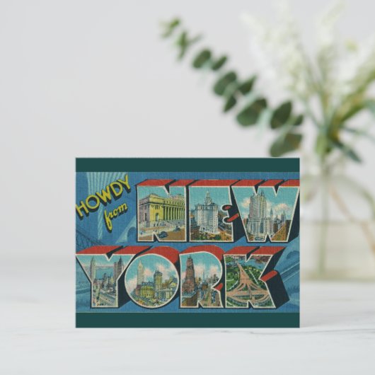  Howdy uit het Briefkaart van New York (Staand voorkant)